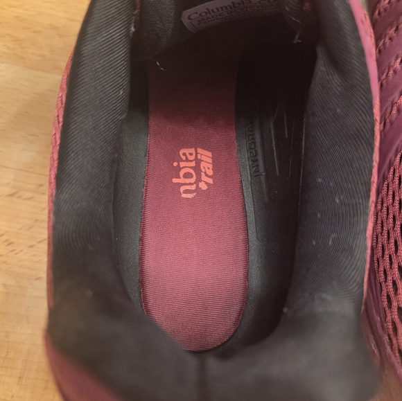 Columbia Montrail F.K.T. Trail Running Shoe Red Quartz Women's Size 10 - Picture 7 of 11